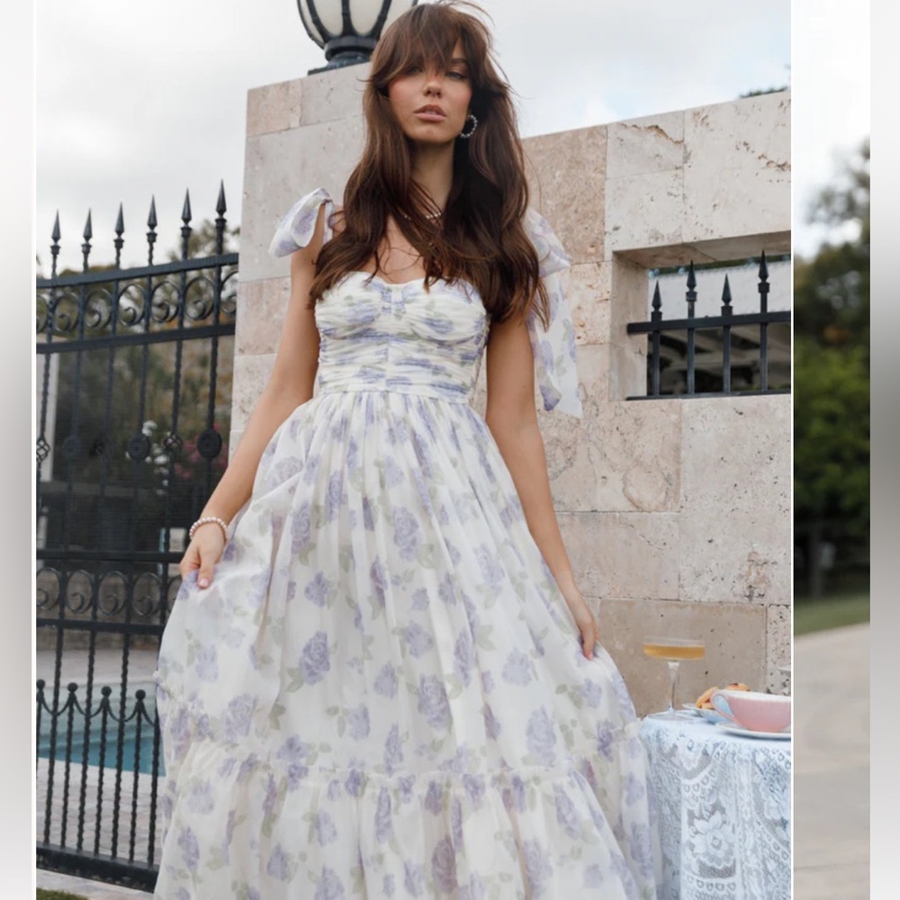 Petal & Pup Floral Corset Dress